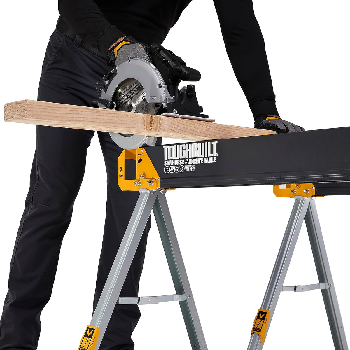 Pack 2 Cavaletes Dobráveis C550 Toughbuilt TB-C550-2-XEA – imagem 9
