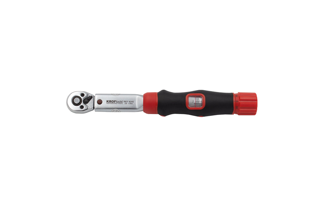 CHAVE DINAMOMETRICA 1/4" 1-5NM - KROFtools
