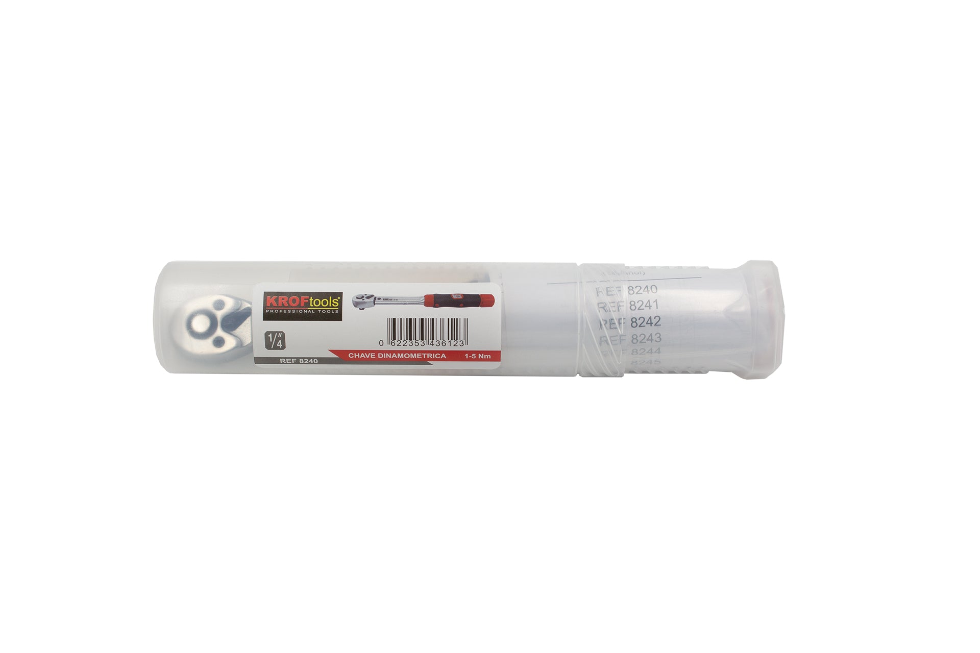 CHAVE DINAMOMETRICA 1/4" 1-5NM