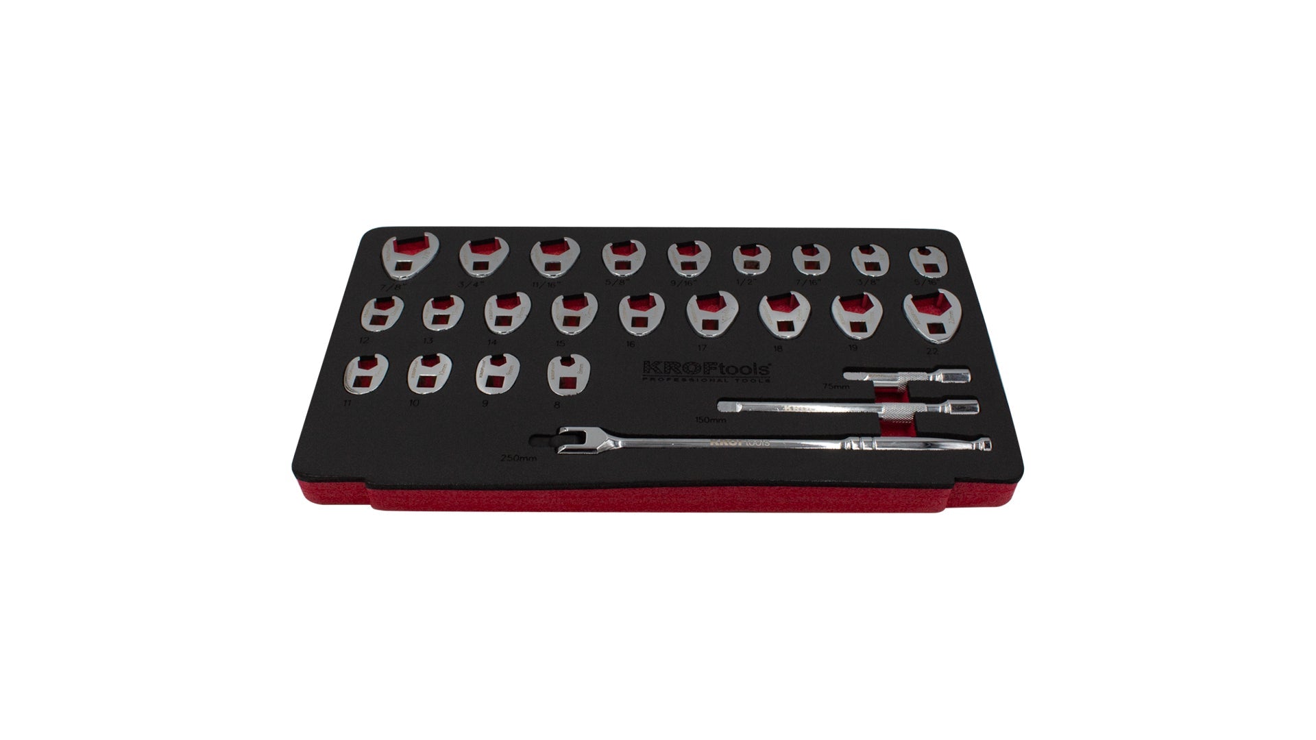 MÓDULO LLAVES PATA DE GALLO 3/8" 25PZ (8369)
