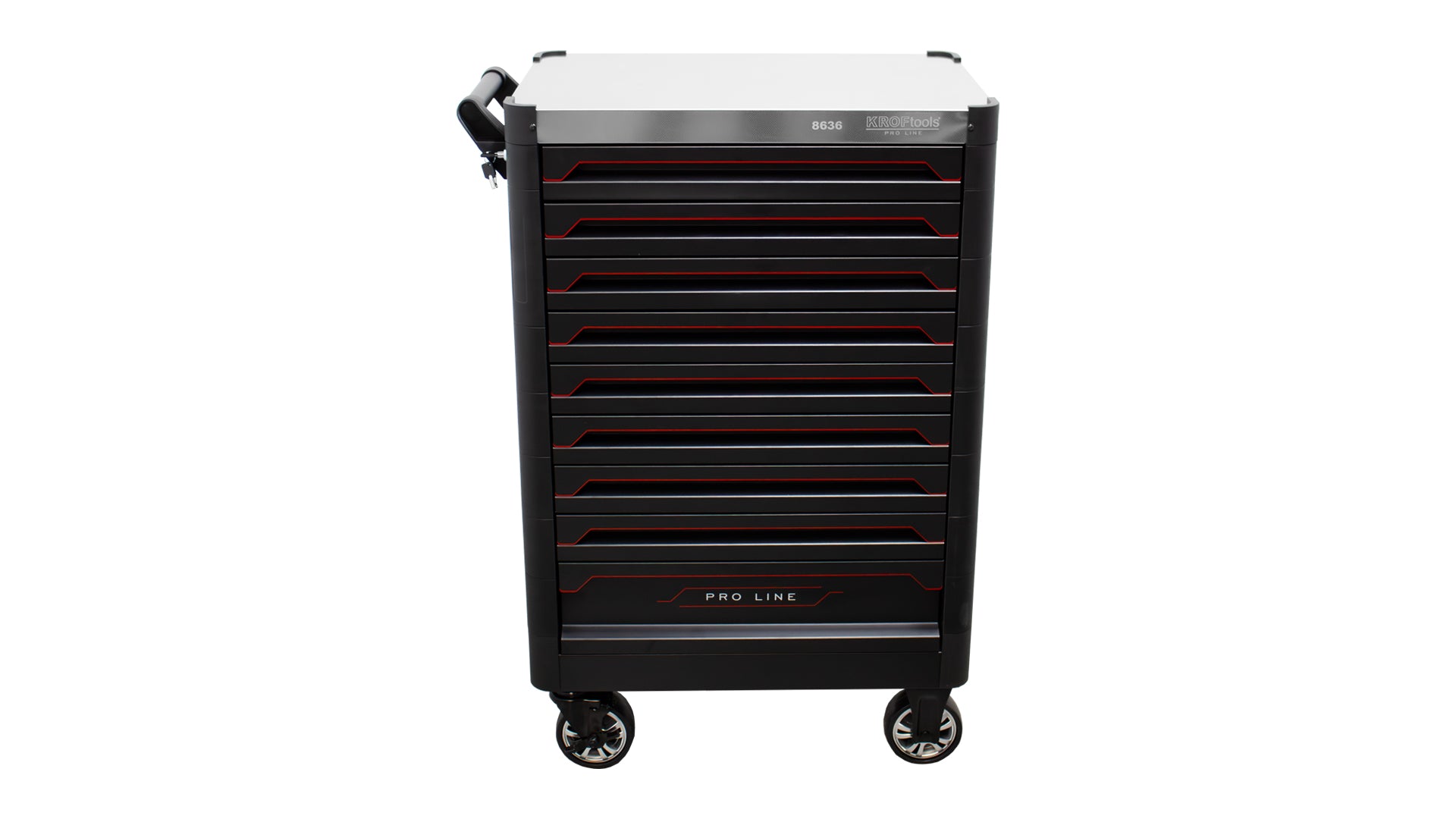 CARRO FERRAMENTAS PROLINE 9 GAVETAS VAZIO - KROFtools