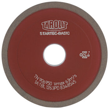 Mó Recta 1A1 125x10x20 BL126-3-PD STARTEC-BASIC TYROLIT, vista principal