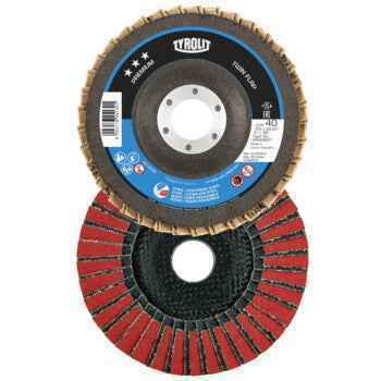 Disco de Lamelas Suporte de Plástico 28SLN ZACAQ-B 28SLN 125x22,23 ZACA40Q-B TYROLIT - Caixa 10 unidades