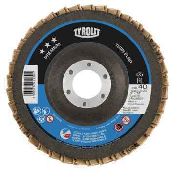 Disco de Lamelas Suporte de Plástico 28SLN ZACAQ-B 28SLN 125x22,23 ZACA40Q-B TYROLIT - Caixa 10 unidades