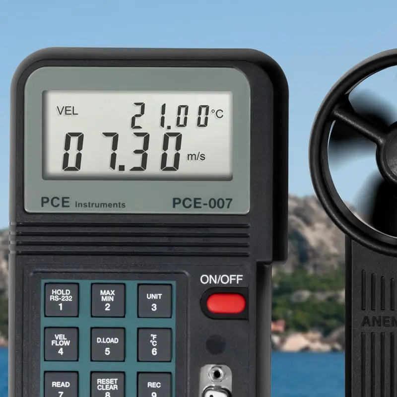 Anemómetro de hélice PCE-007