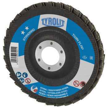 Disco de Lamelas CERABOND X 27XLA 125x22,23 ZAZA80Q-B TYROLIT - Caixa 10 unidades