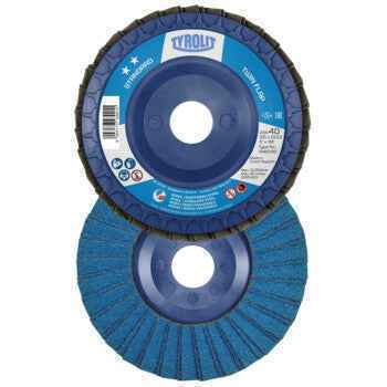 Disco de Lamelas CERABOND X 27XLA 125x22,23 ZAZA80Q-B TYROLIT - Caixa 10 unidades