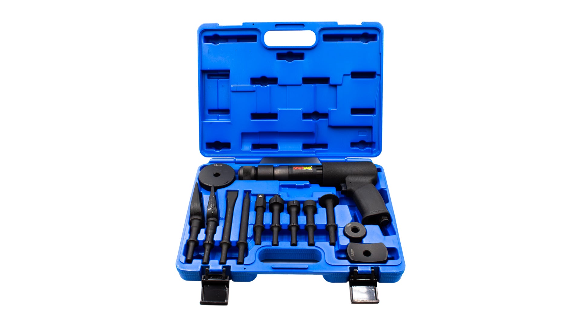 KIT MARTELO PNEUMÁTICO 14PCS - KROFtools
