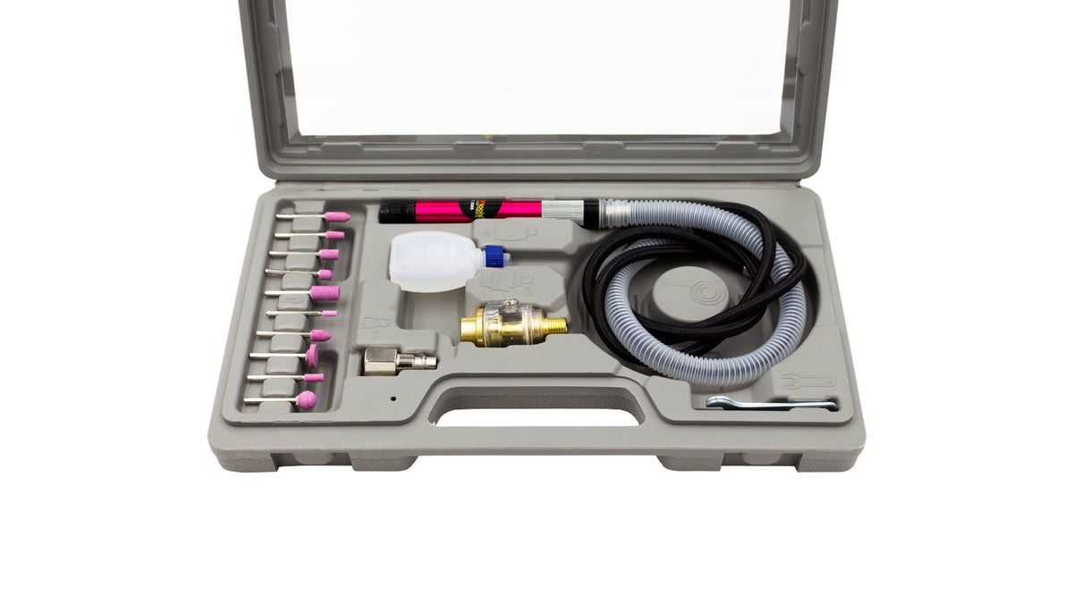 KIT RETIFICADORA PRECISÃO PNEUMÁTICO - HASTE 3MM