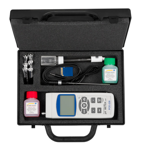 Medidor de pH PCE-228-Kit