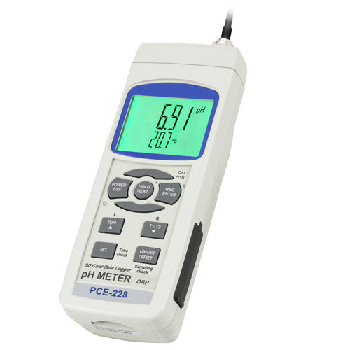 Medidor de pH PCE-228-Kit