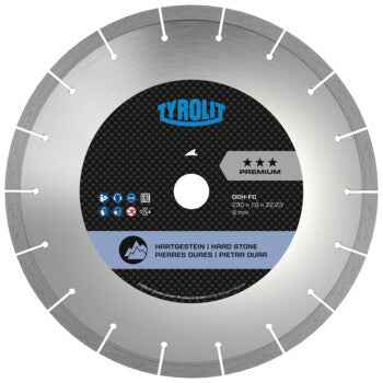 Disco Diamantado Segmemtada C3 125x1,2x22,23 DCHP1-FC TYROLIT - Venda à unidade
