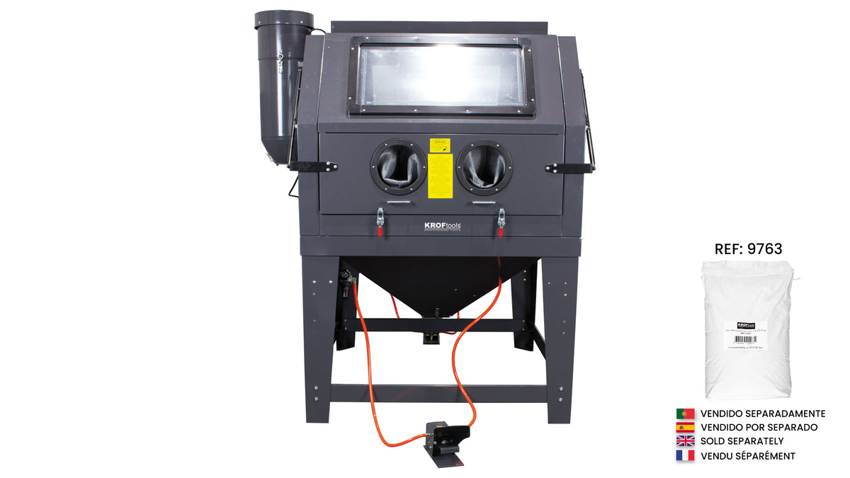 MAQUINA DECAPAR JATO AREIA 1200L - KROFtools