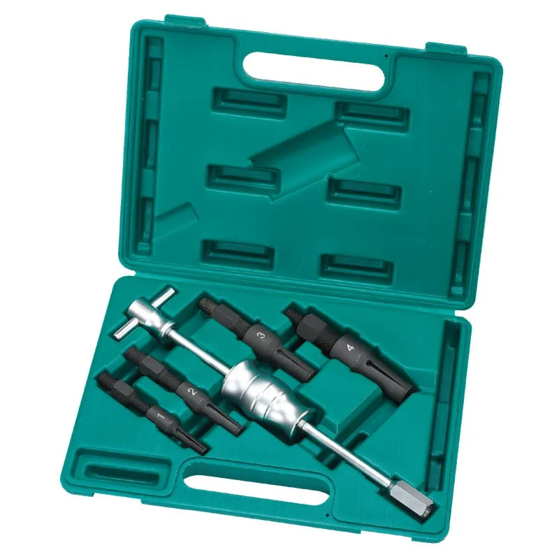 Juego de extractor interno para rodamientos ciegos con martillo deslizante