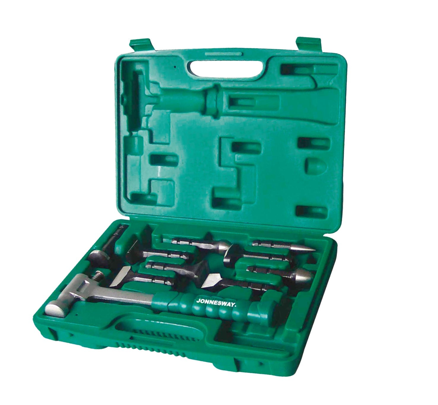 Kit martillo de chapista con accesorios intercambiables