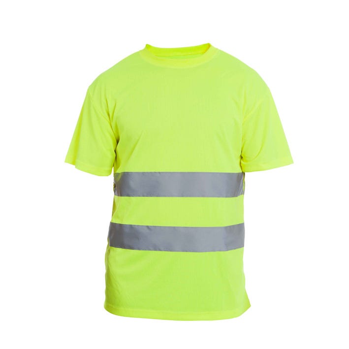 T-shirt de manga comprida de alta visibilidade BOSSA HV YELLOW (1 UNIDAD)