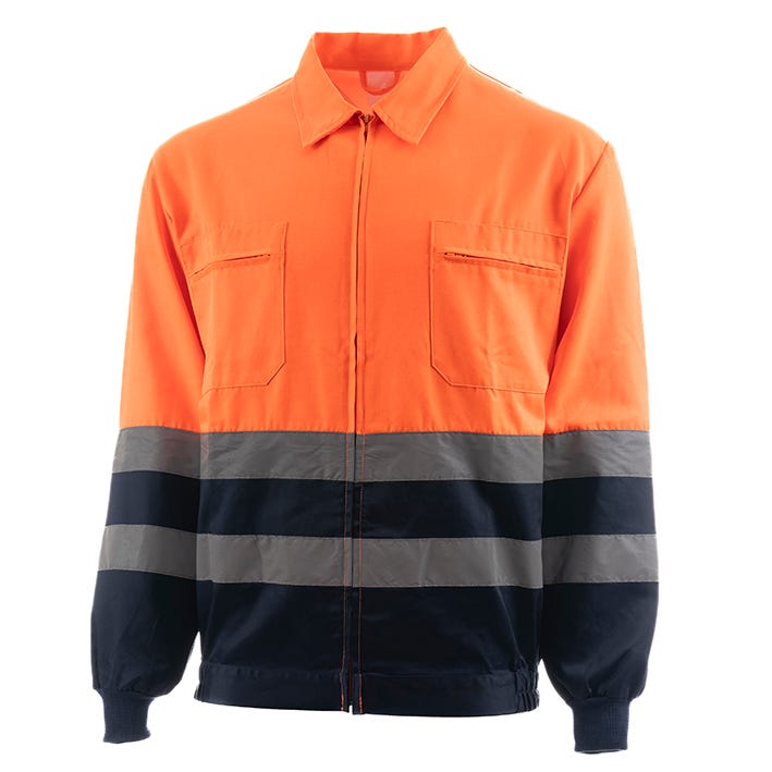 Chaqueta BILLIE HV NARANJA/MARINO (1 UNIDAD)