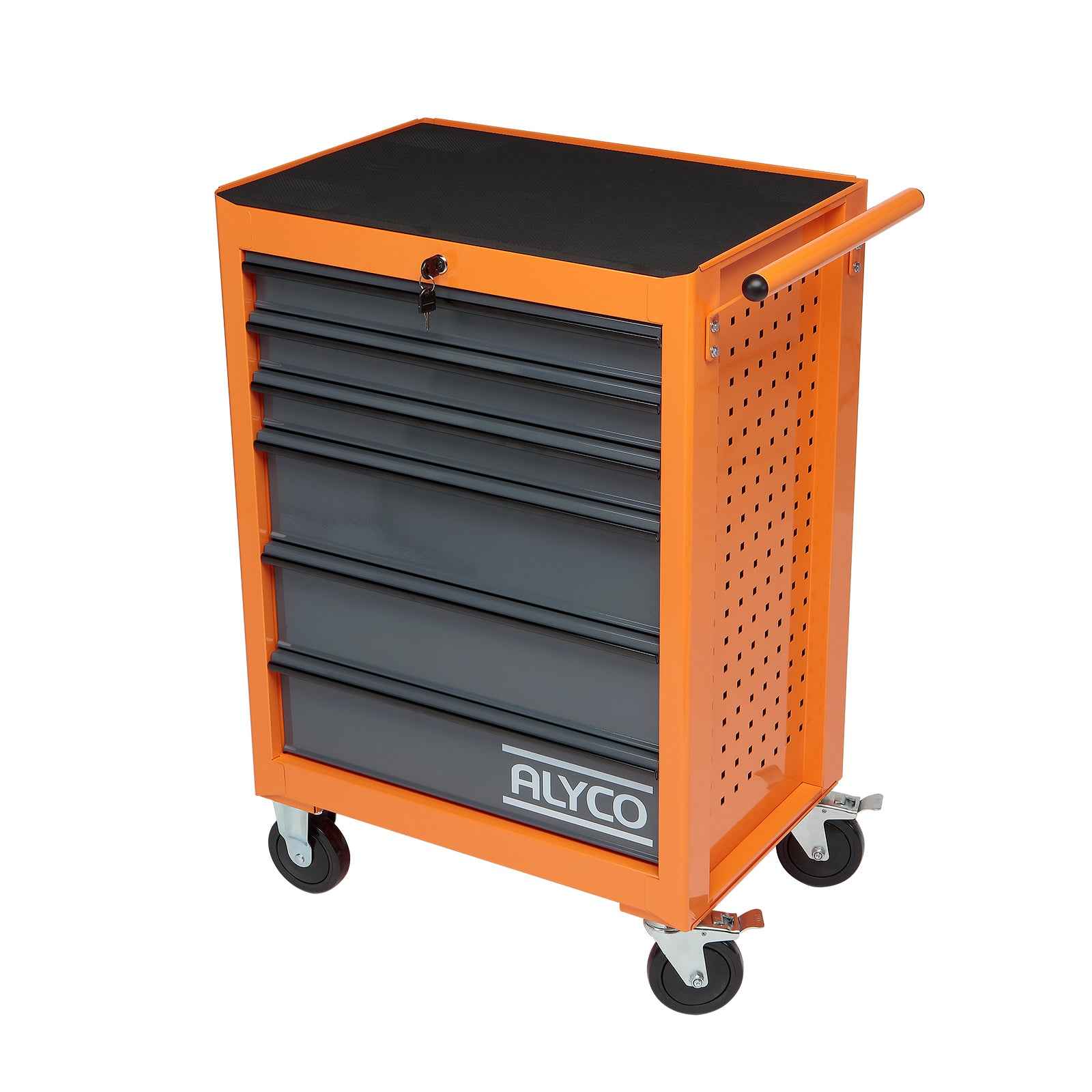 CARRO 6 GAVETAS 680x460x775MM ALYCO ORANGE (171160)