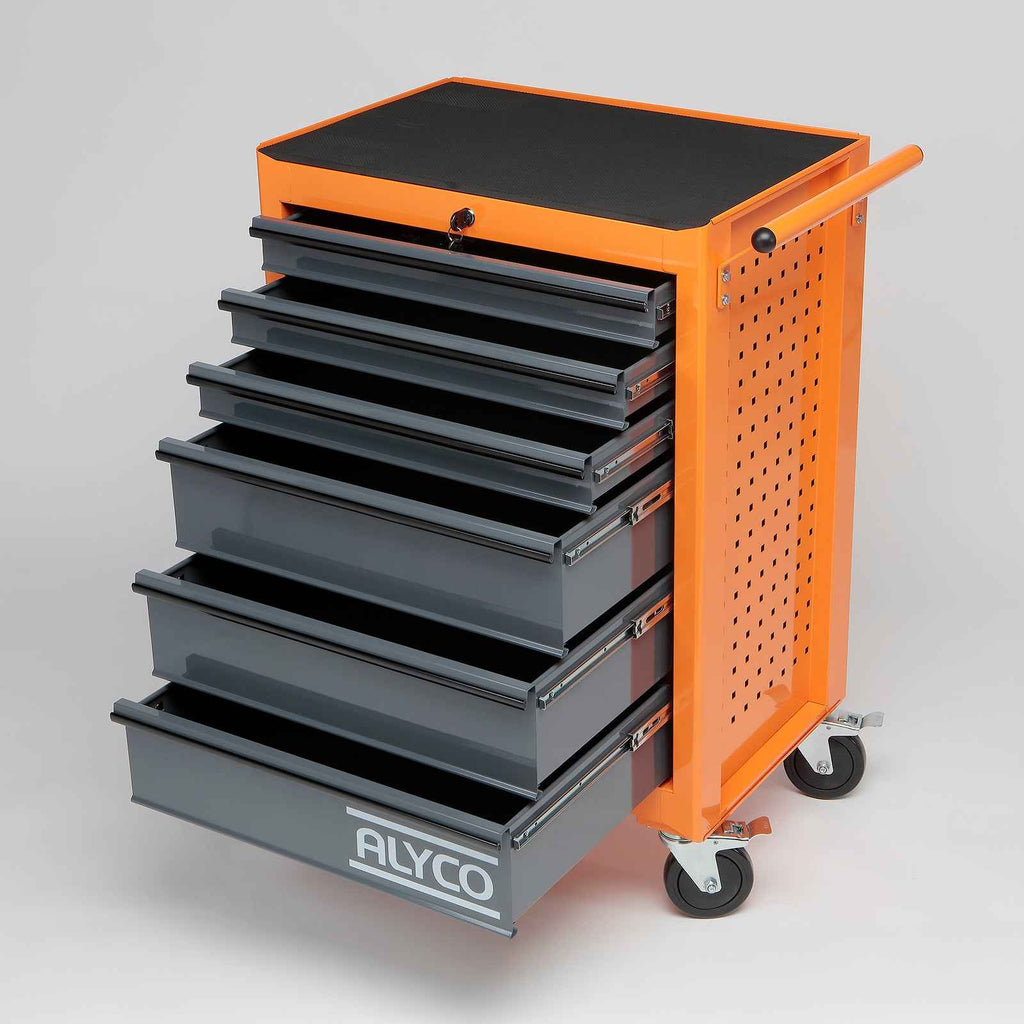 CARRO 6 GAVETAS 680x460x775MM ALYCO ORANGE (171160)