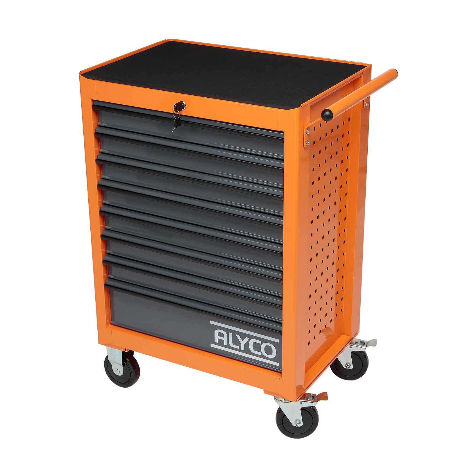 CARRO 8 GAVETAS 680x460x775MM ALYCO ORANGE (171175)
