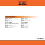 BOLSA DE NYLON P/CINTO 15PÇ. ALYCO ORANGE (171111)