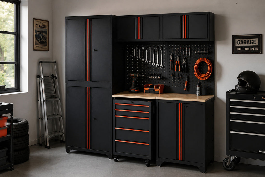 Conjunto Modular c/ Rodas 3 Módulos Orange (129790)