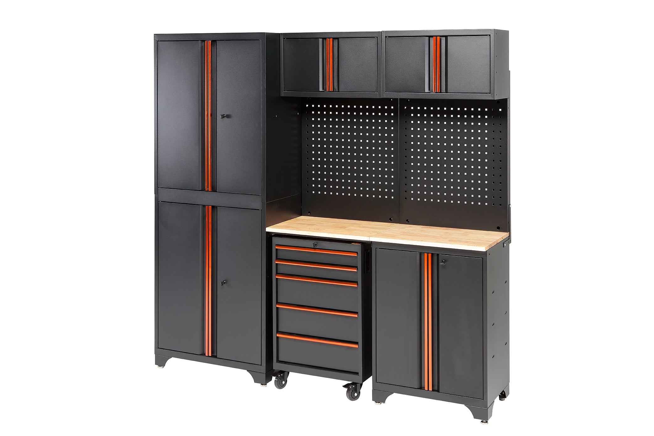 Conjunto Modular c/ Rodas 3 Módulos Orange (129790)