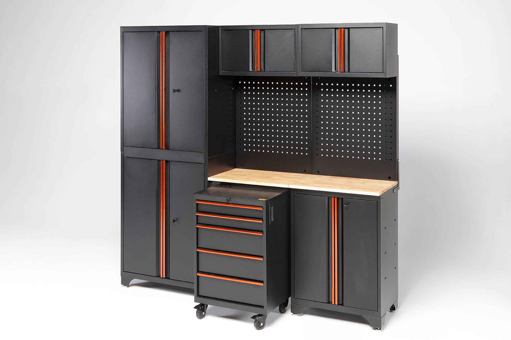 Conjunto Modular c/ Rodas 3 Módulos Orange (129790)