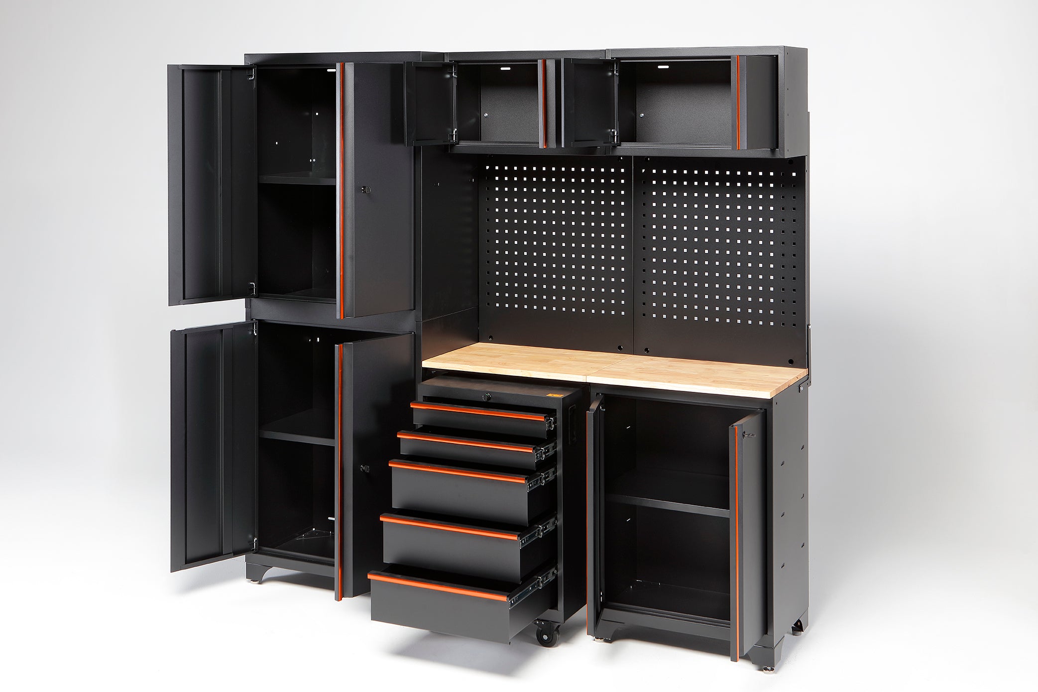 Conjunto Modular c/ Rodas 3 Módulos Orange (129790)