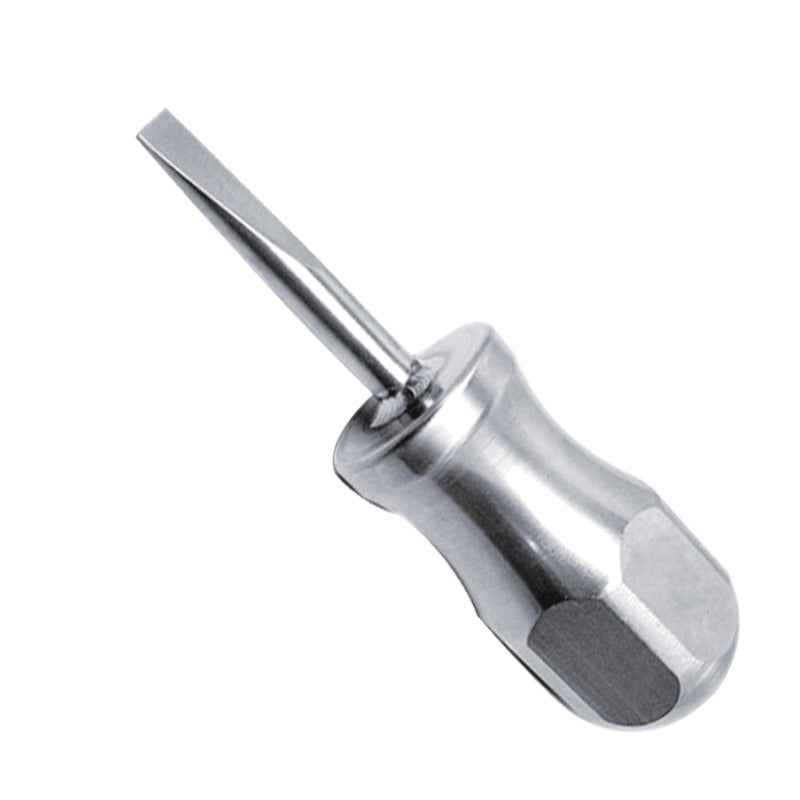 Chave de Fendas Boca Plana Curto 6x38mm INOX (126546)