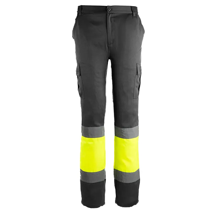 Calças DOVER HV TROUSERS YELLOW/GREY (1 UNIDAD)