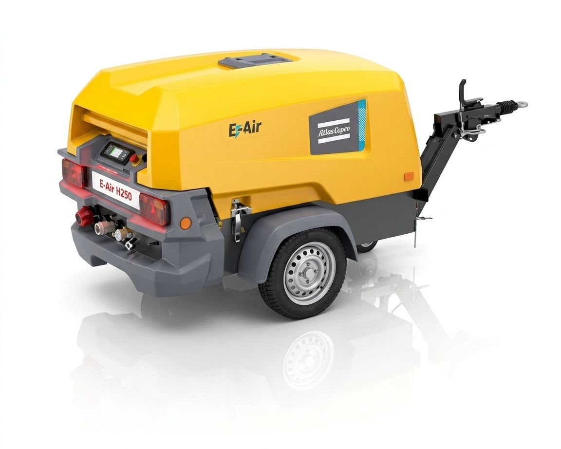 ATLAS COPCO E-AIR H250 para aluguer