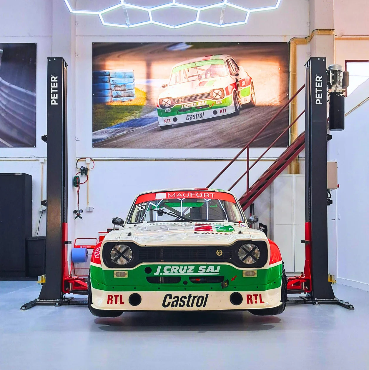 Elevador de 2 Colunas Electrohidraúlico – 4 TON