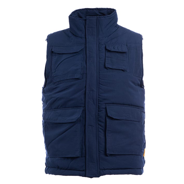 Colete acolchoado básico com múltiplos bolsos HERO NAVY (1 UNIDAD)