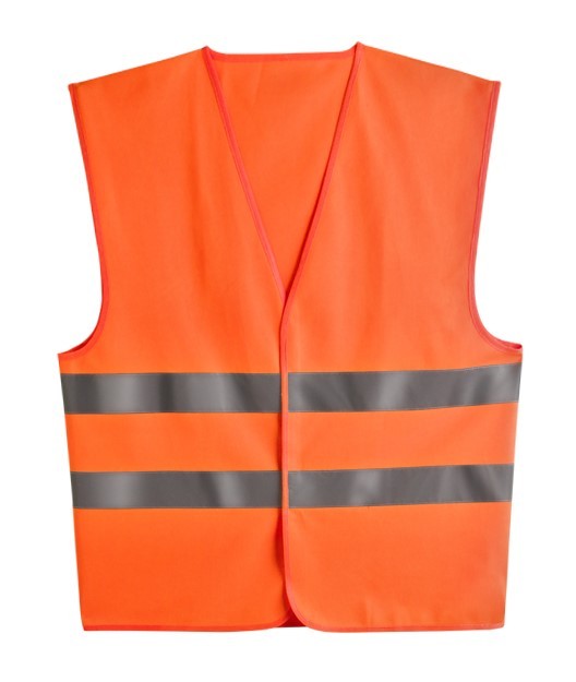 Colete de alta visibilidade em malha Sax laranja 120 g