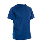 T-shirt de manga curta combinada JET NAVY/ROYAL (1 UNIDAD)