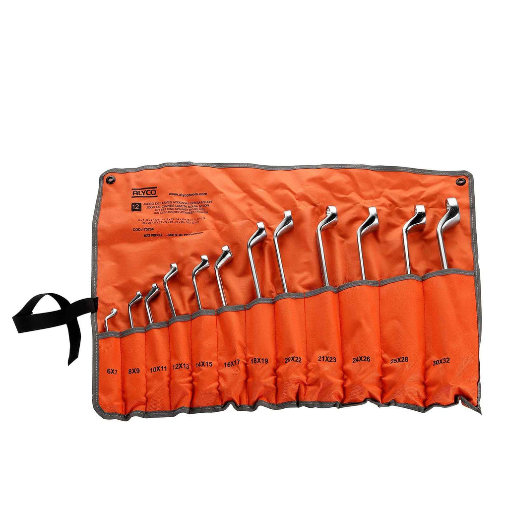 Jg 12 Chave Angulado 6x7-30x32 Nyl ALYCO ORANGE (170284)
