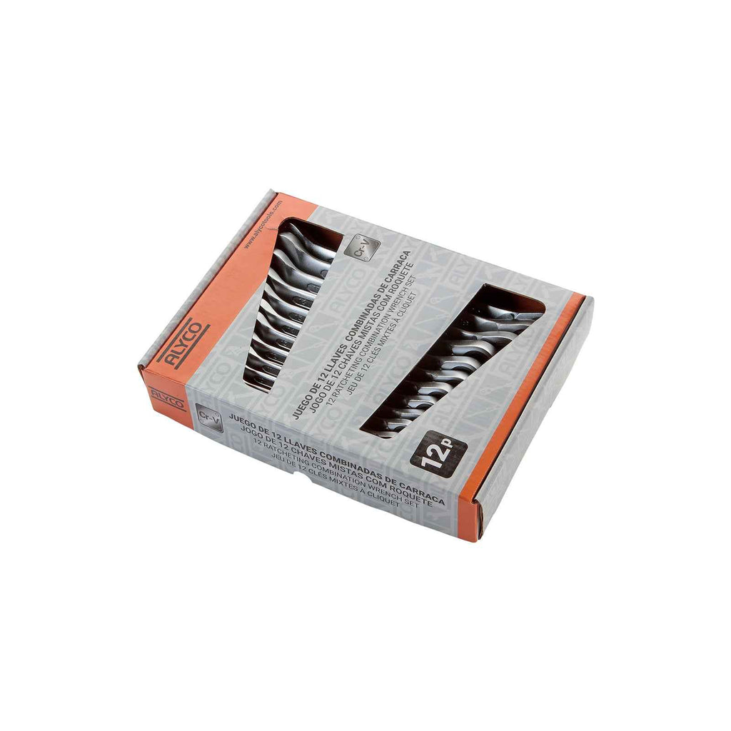 Jogo 12 Chave Comb.Roquete 8-19 ALYCO ORANGE (170369)