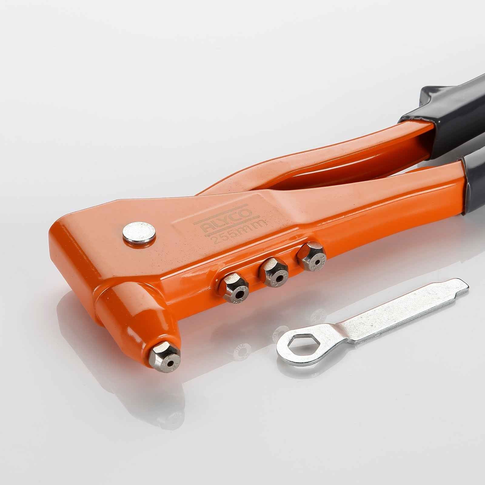 Rebitadora 1 Mão+Rebites ALYCO ORANGE (170884)