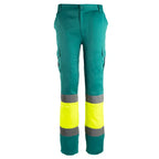 Calças KIRK HV WINTER TROUSERS YELLOW/GREEN (1 UNIDAD)