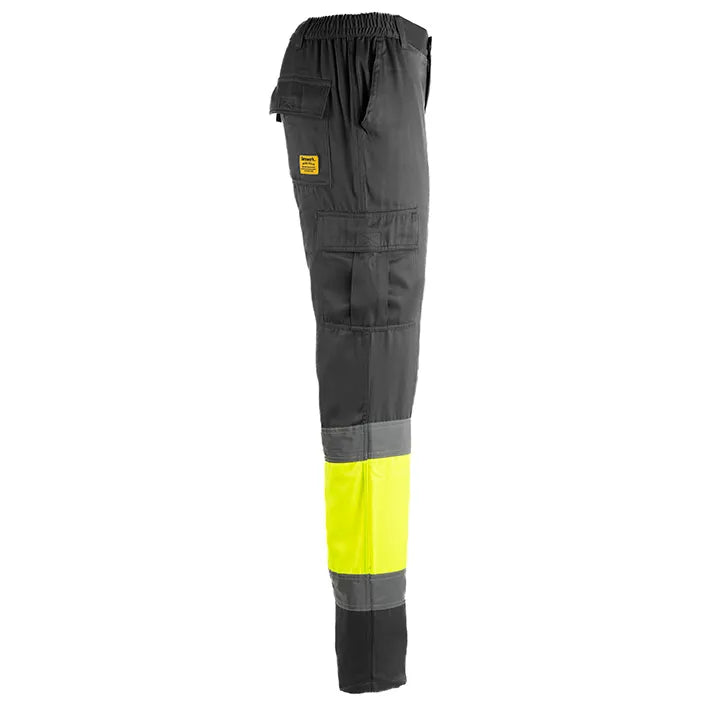 Calças KIRK HV WINTER TROUSERS YELLOW/GREY (1 UNIDAD)