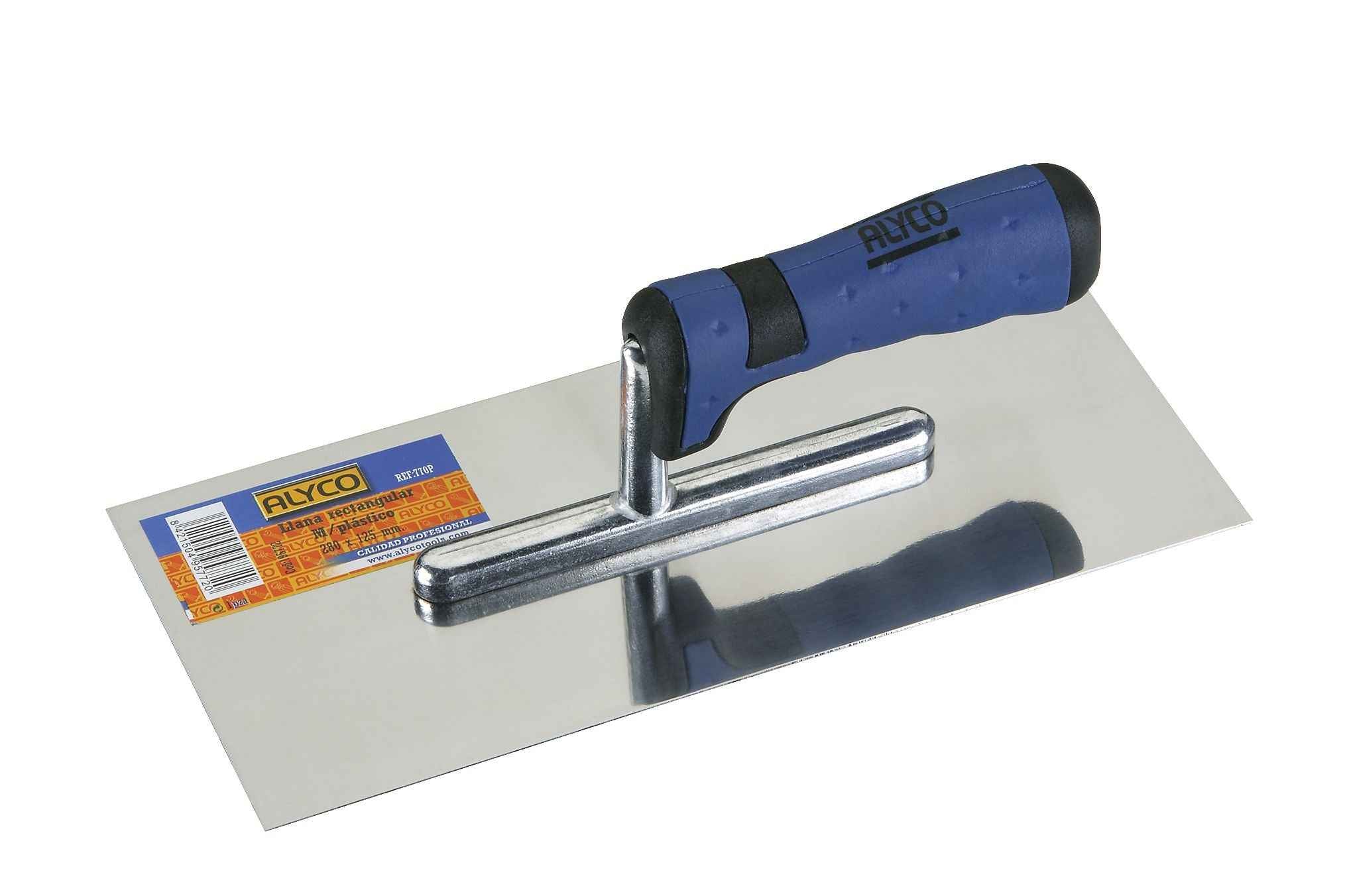 Talocha Retangular INOX 280x125 m/Bimaterial (195772)