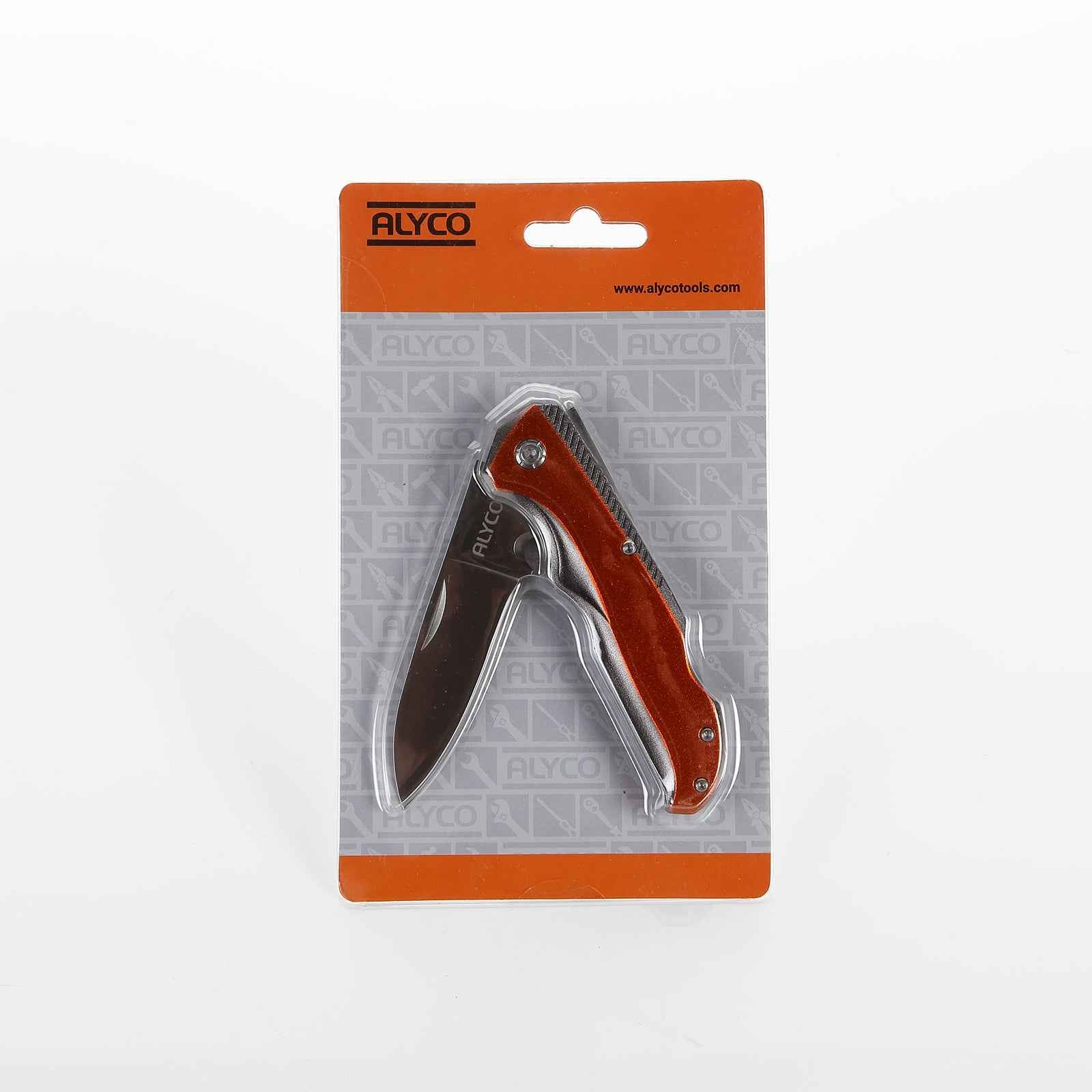 Navalha Eletricista INOX ALYCO ORANGE (170895)