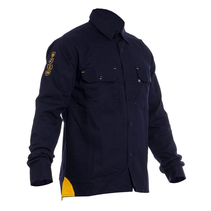 Camisa Soldador NUT FR SHIRT LONG SLEEVES NAVY (1 UNIDAD)