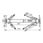 Elevador de 2 Colunas Electrohidraúlico – 4 TON