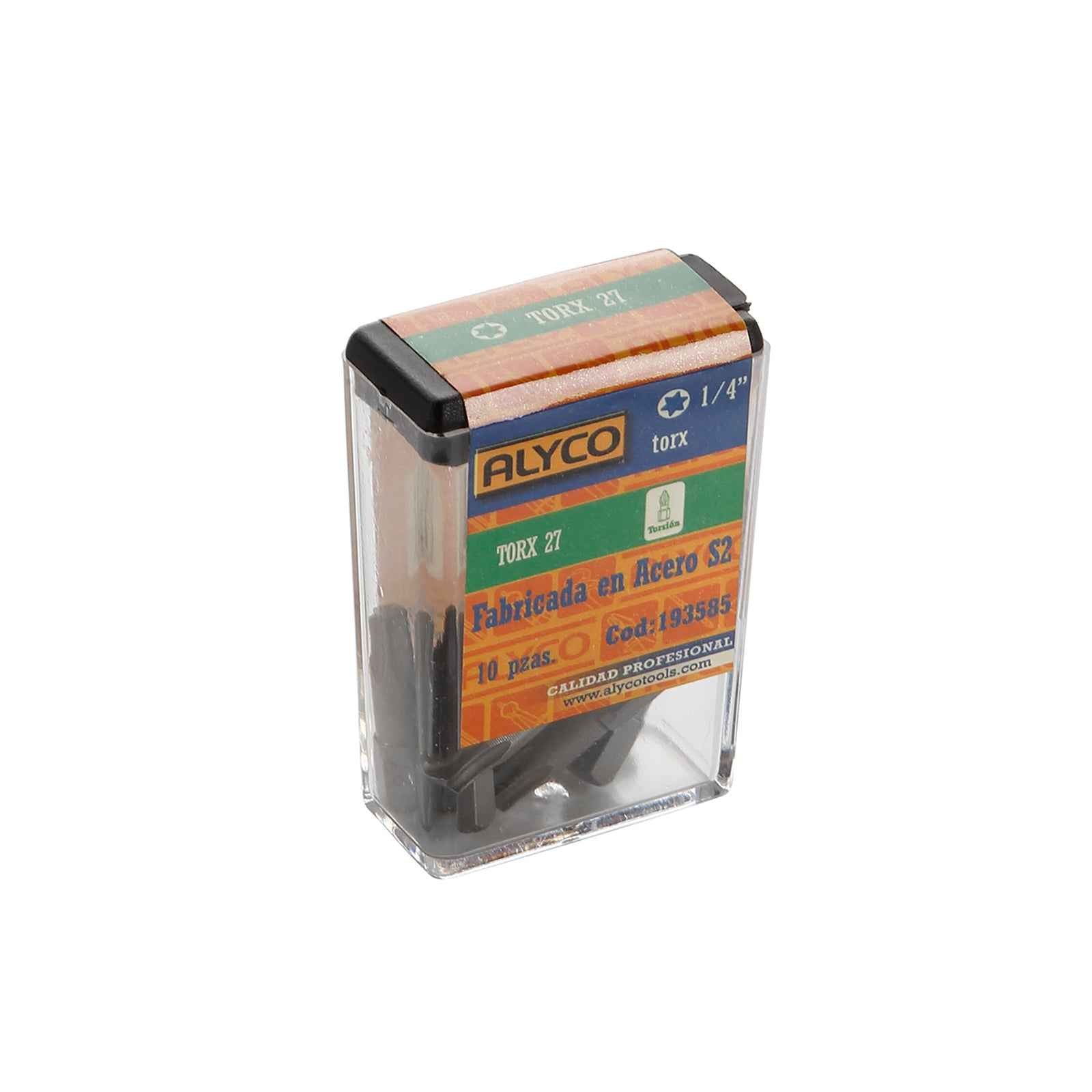Caixa 10 Pontas 1/4" TORX T10x25 mm (193581)