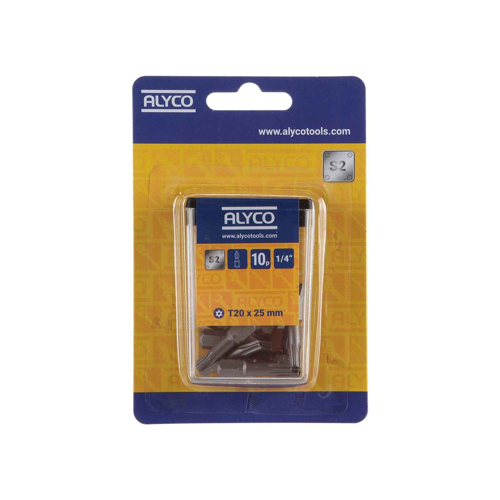 Caixa 10 Pontas 1/4" TORX Inversa T10x25 mm (193590)