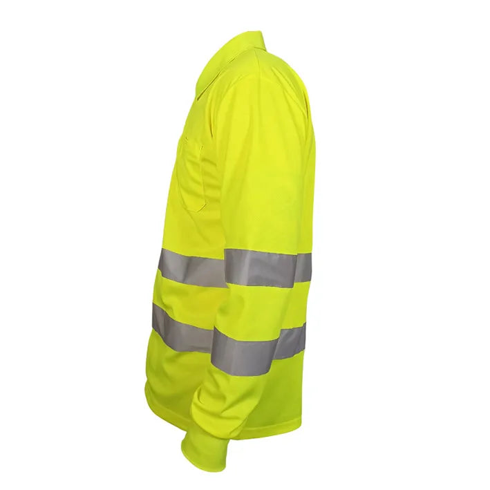 POLO RIVER HV  YELLOW (1 UNIDAD)