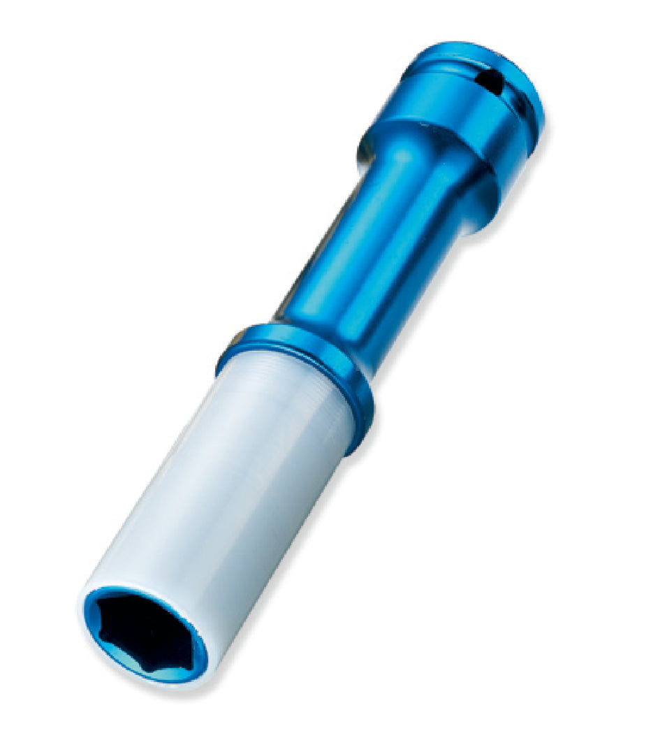Llave de impacto larga de 1/2" y 17mm