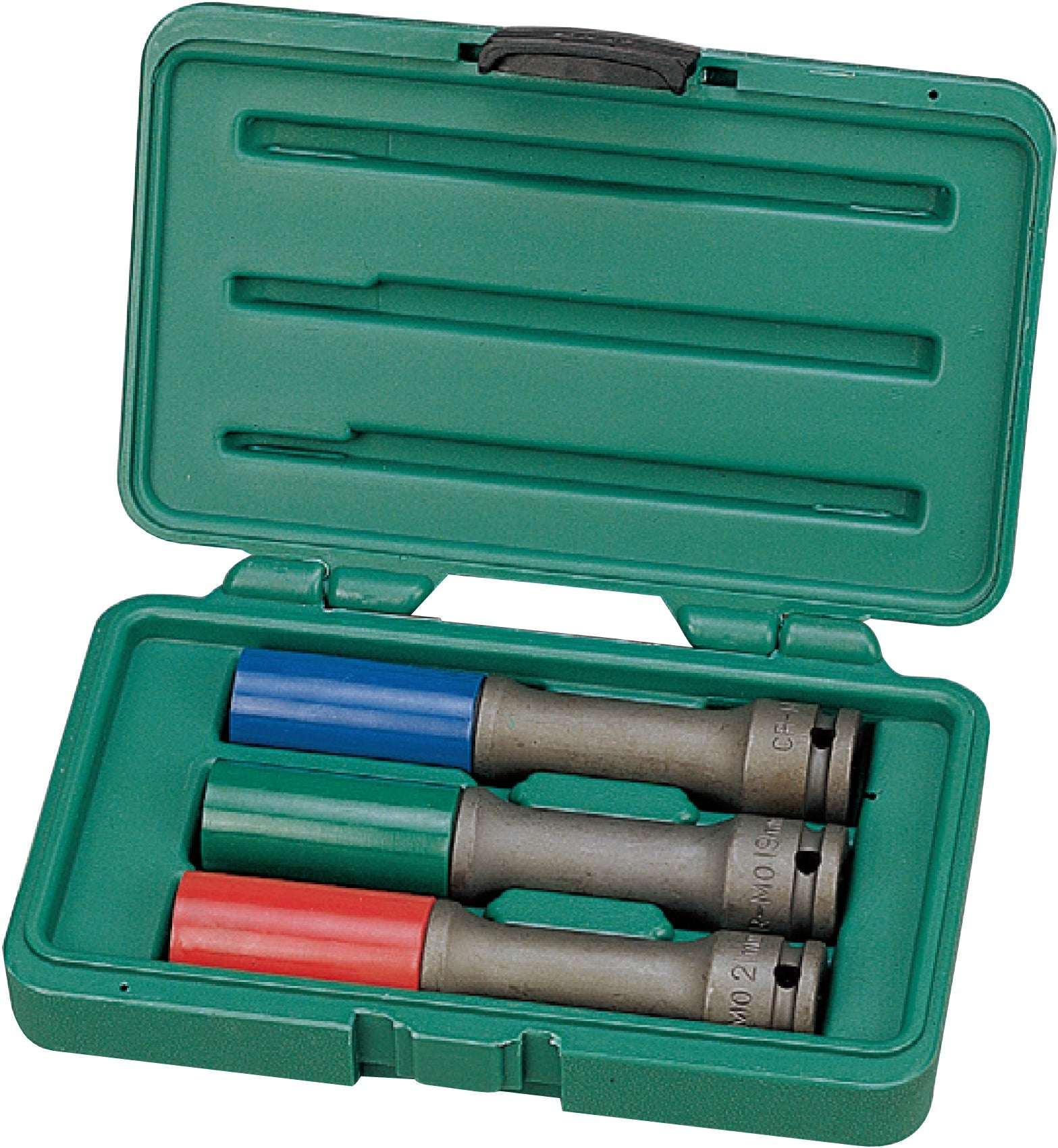 Juego de 3 llaves de impacto de 1/2" extralargas